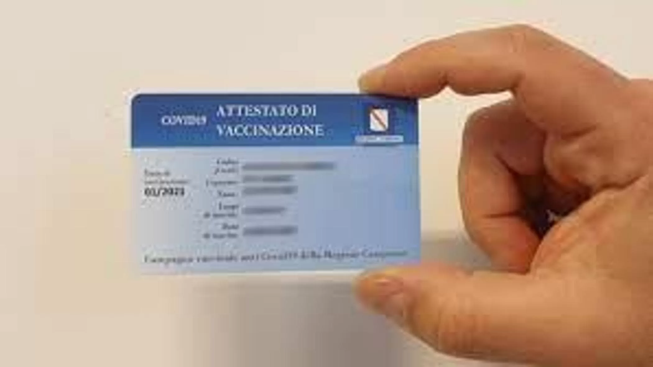 vincenzo de luca processo smart card vaccino anti covid