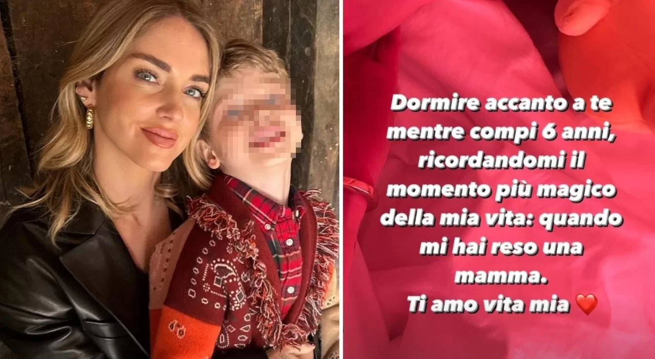 Leone compie sei anni prima dedica Chiara Ferragni