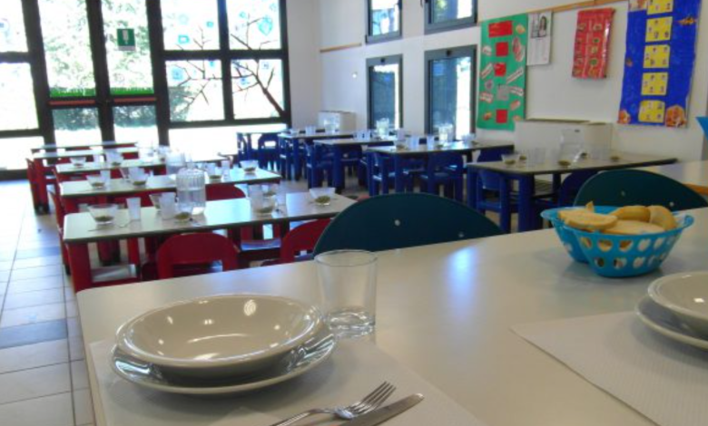 Milano chiodo insalata bambino scuola