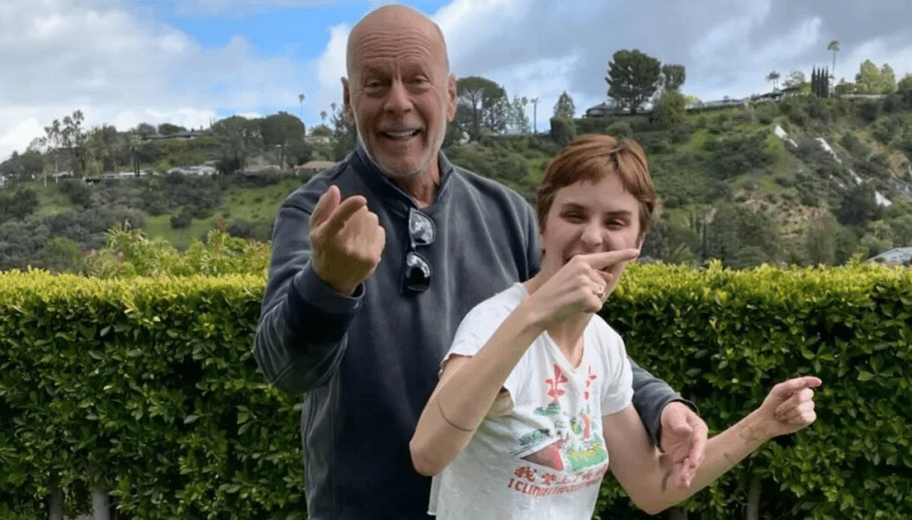 figlia Bruce Willis Demi Moore rivela autistica
