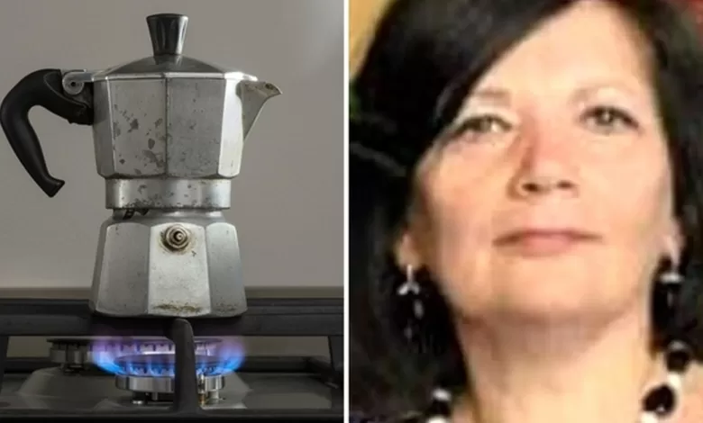 palermo esplode moka caffè morta insegnante pensione