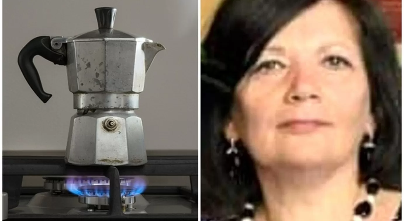 palermo esplode moka caffè morta insegnante pensione