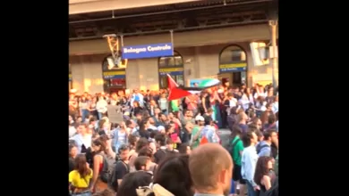bologna protesta pro-palestina