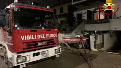 donna muore incendio casa Lucca
