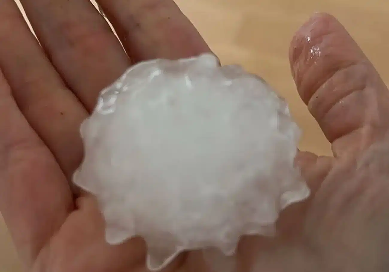 Clima pazzo raddoppiano dimensioni chicchi grandine