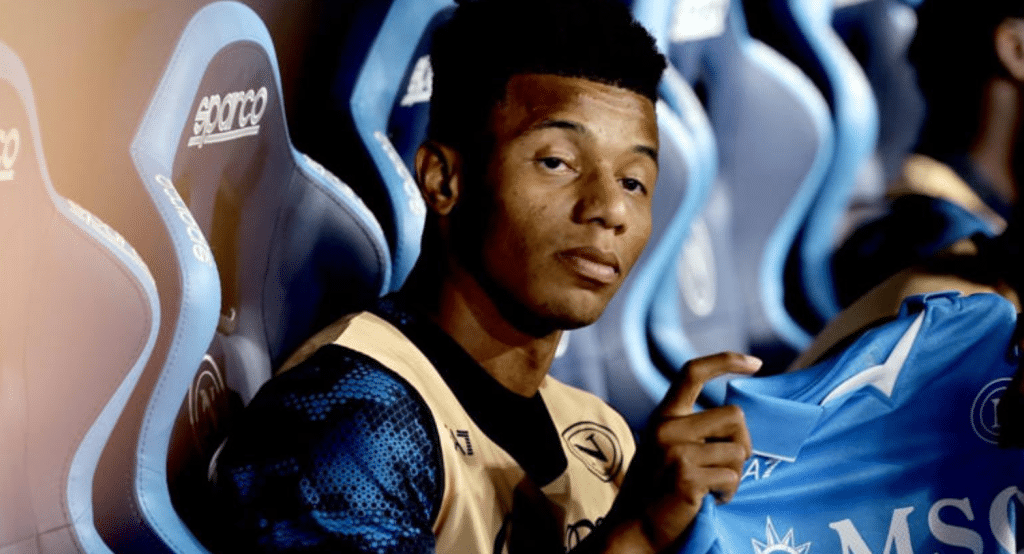 Neres rapinato Napoli Parma
