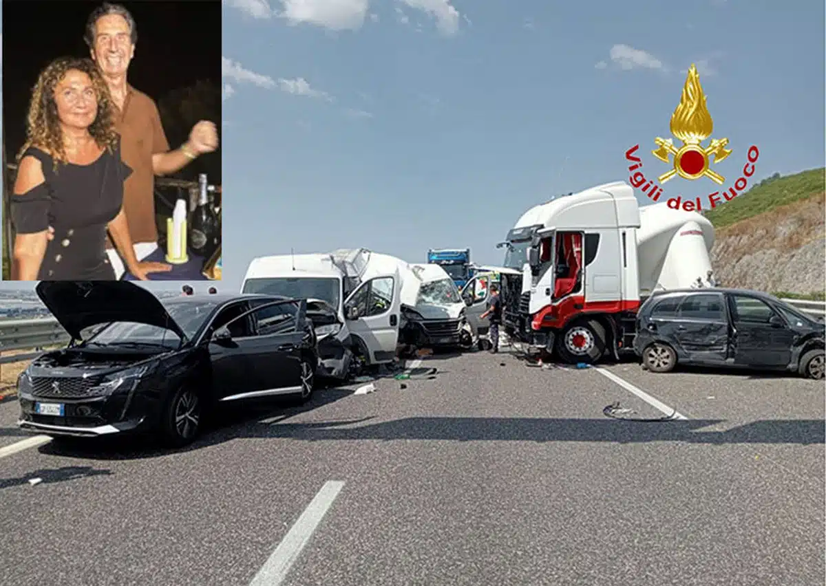 mario wilma morti a2 eboli diffida anas