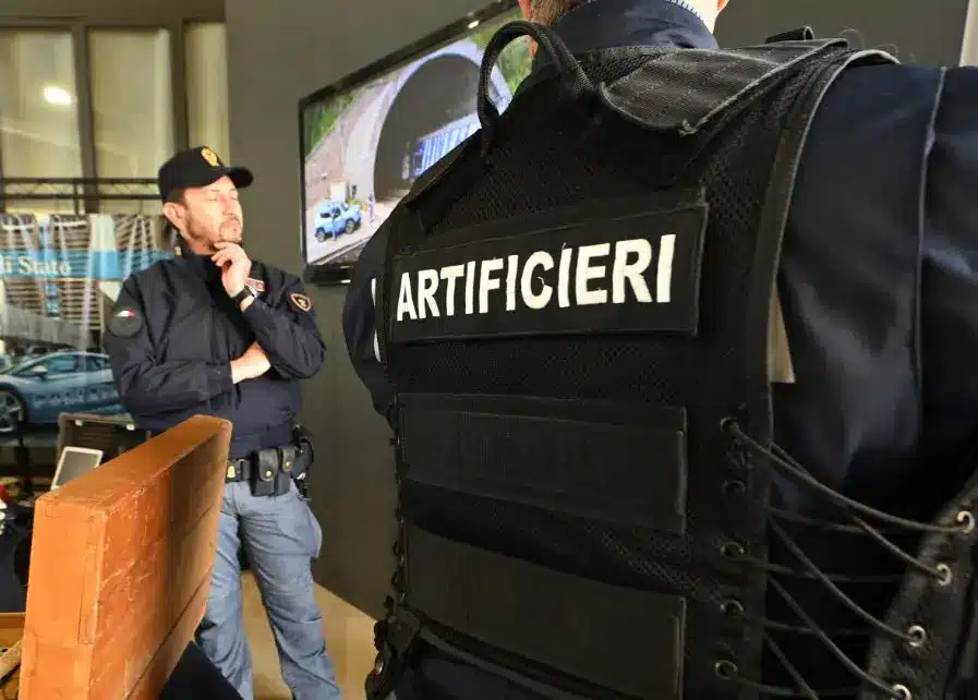 bergamo allarme bomba tribunale