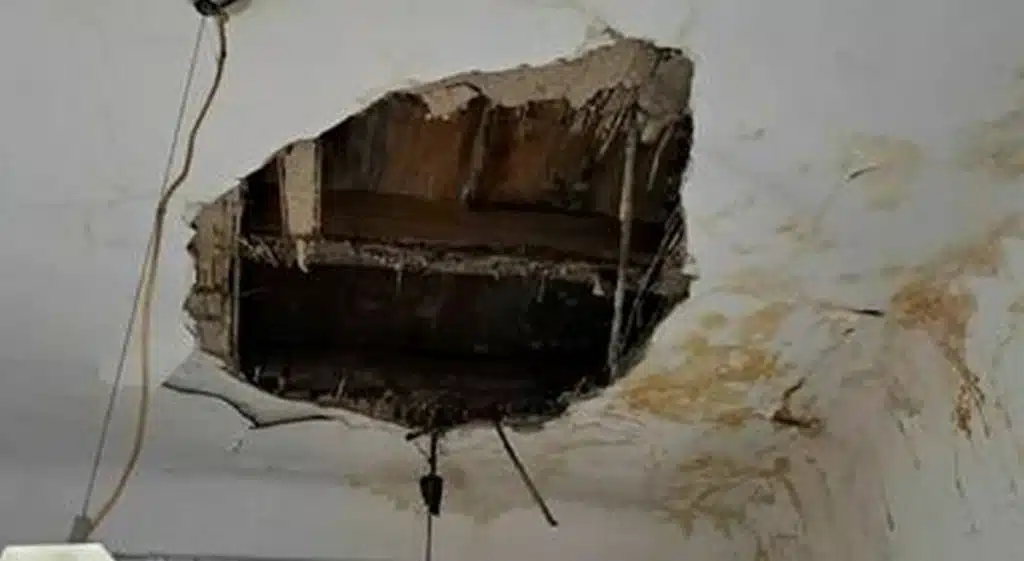 albanella crollo soffitto cosa è successo 15 febbraio
