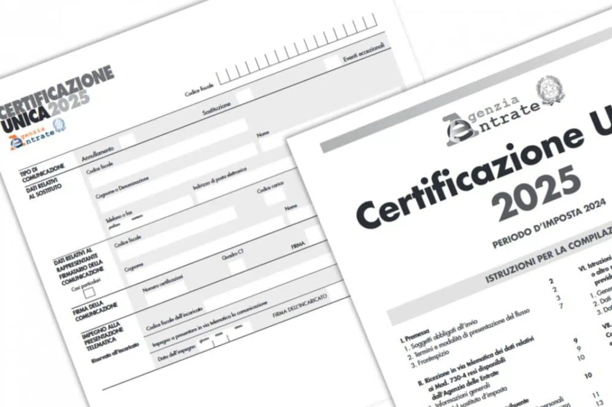 scadenza certificazione unica 2025